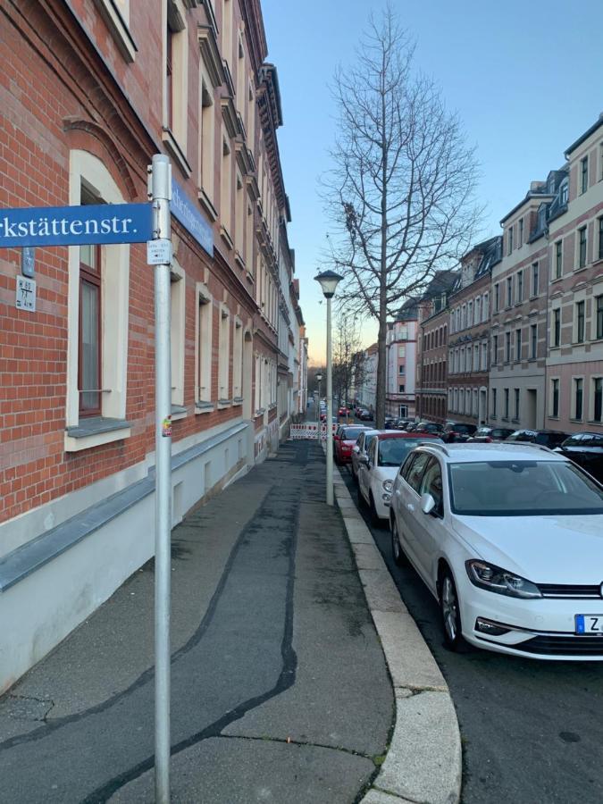 Zum Bahnhof Apartment Zwickau Luaran gambar